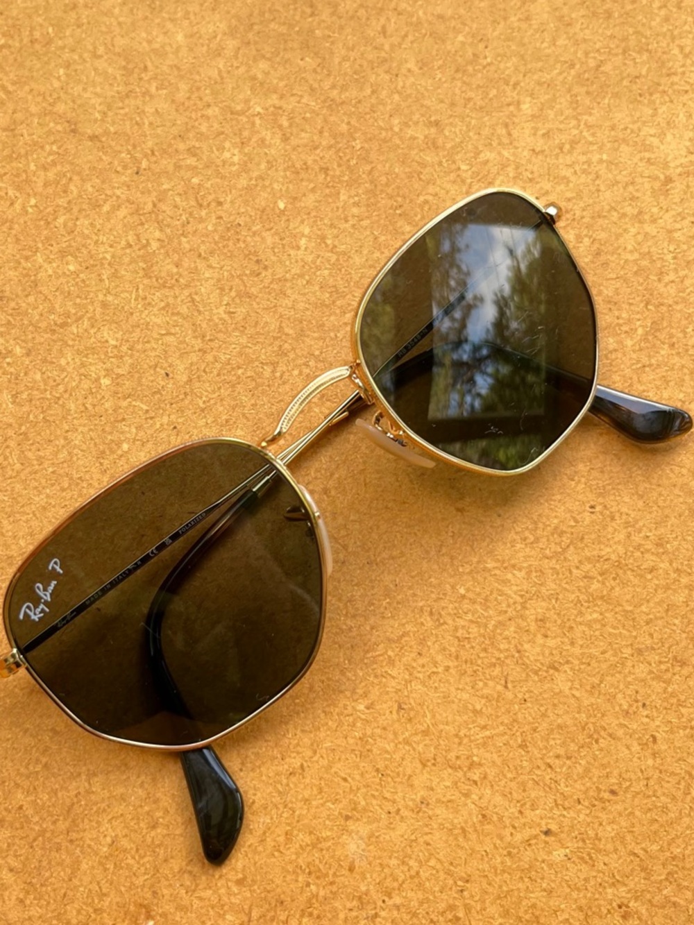Ray-Ban Hexagonal Polarized Sunglasses - Picture 7 of 15